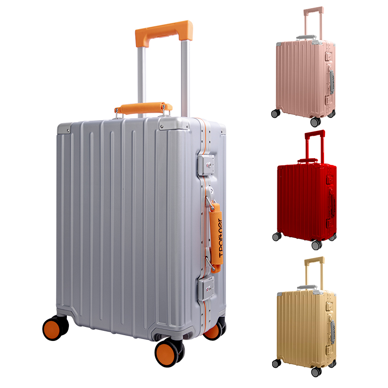 Fashionable Large-Capacity ABS PC Trolley Luggage Suitcase with TSA Combination Lock