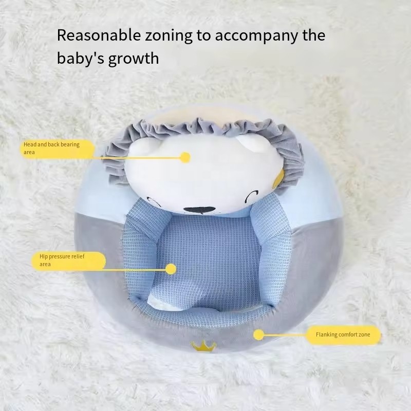 Children Cartoon Baby Seat Little Plush foldable Chair Sofa Chair Animal Kids' Sofa