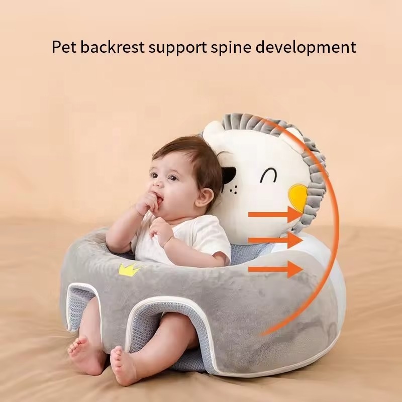 Children Cartoon Baby Seat Little Plush foldable Chair Sofa Chair Animal Kids' Sofa