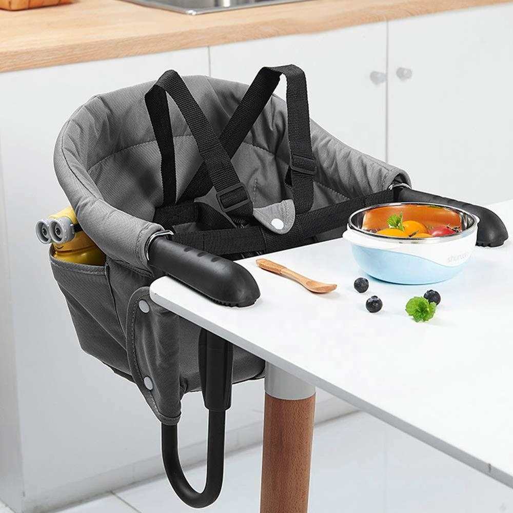 Hanging Portable Foldable Travel Hook On Dining Table Kids Baby Feeding High Chair