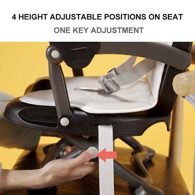 Portable Baby High Chair 3 In 1 Baby Chair Baby Feeding Chair And Table