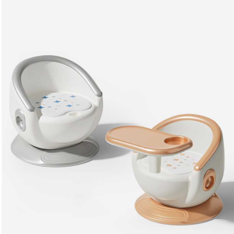 High Quality Comfortable 2-in-1 Children's Dining Chair With Dinner Plate Sounding Chair Household Seat