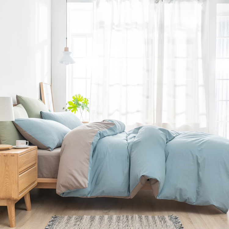 Home Textile Cotton Duvet Quilt Cover Sheets Bed Bedding Set Bedspread Comforter Cotton Bed Sheets Set