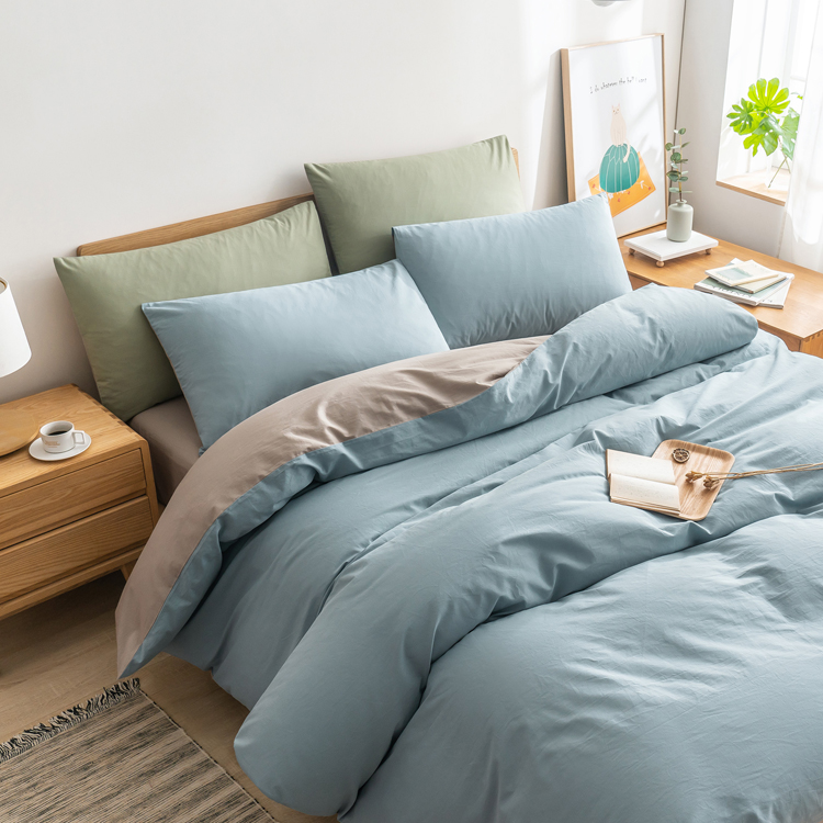 Home Textile Cotton Duvet Quilt Cover Sheets Bed Bedding Set Bedspread Comforter Cotton Bed Sheets Set