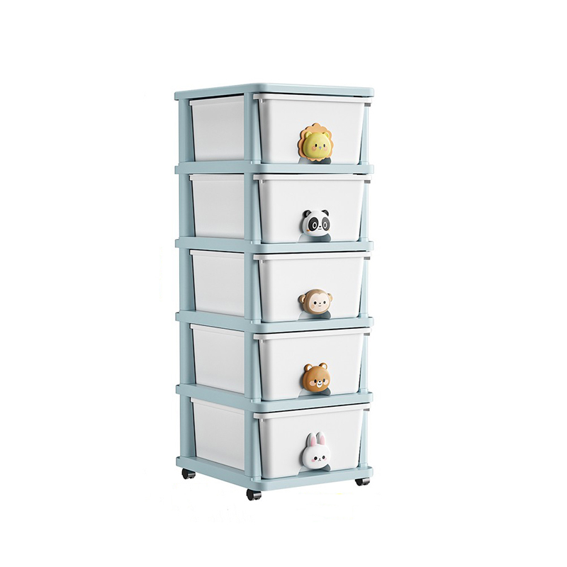 Cute Cartoon Multi-tier Storage Cabinet With Drawers
