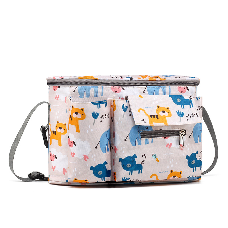 Cartoon Baby Nursery Stroller Organizer Mommy Diaper Bag