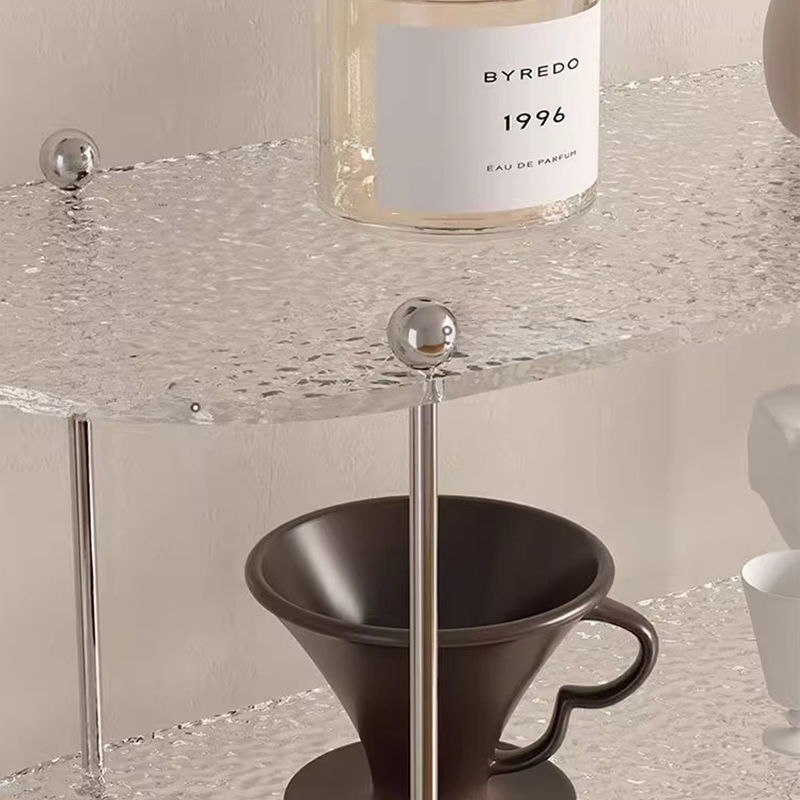 Makeup Organizer 2-Layer Cup Holder Display Rack Perfume Shelf