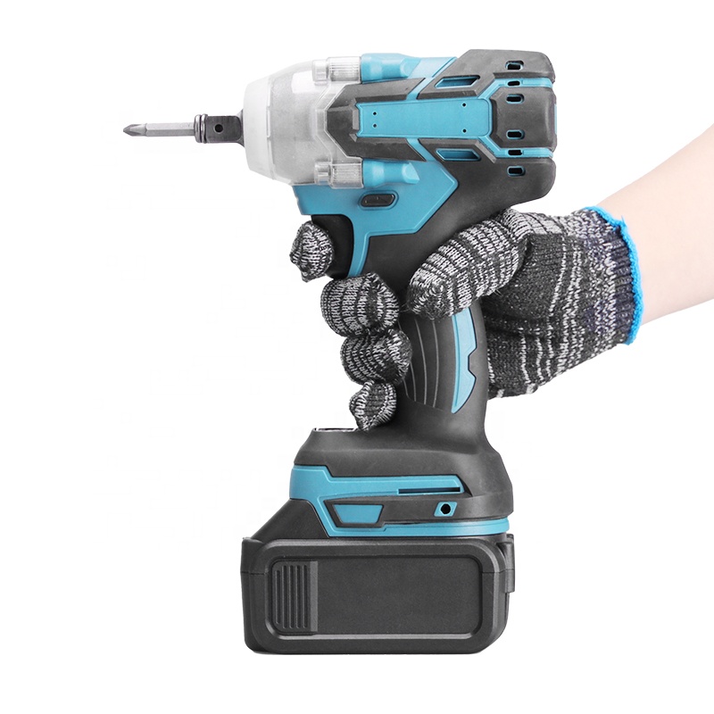 32-Piece Home Rechargeable Brushless Power Tool Kit - Cordless Impact Wrench & Electric Torque Wrench