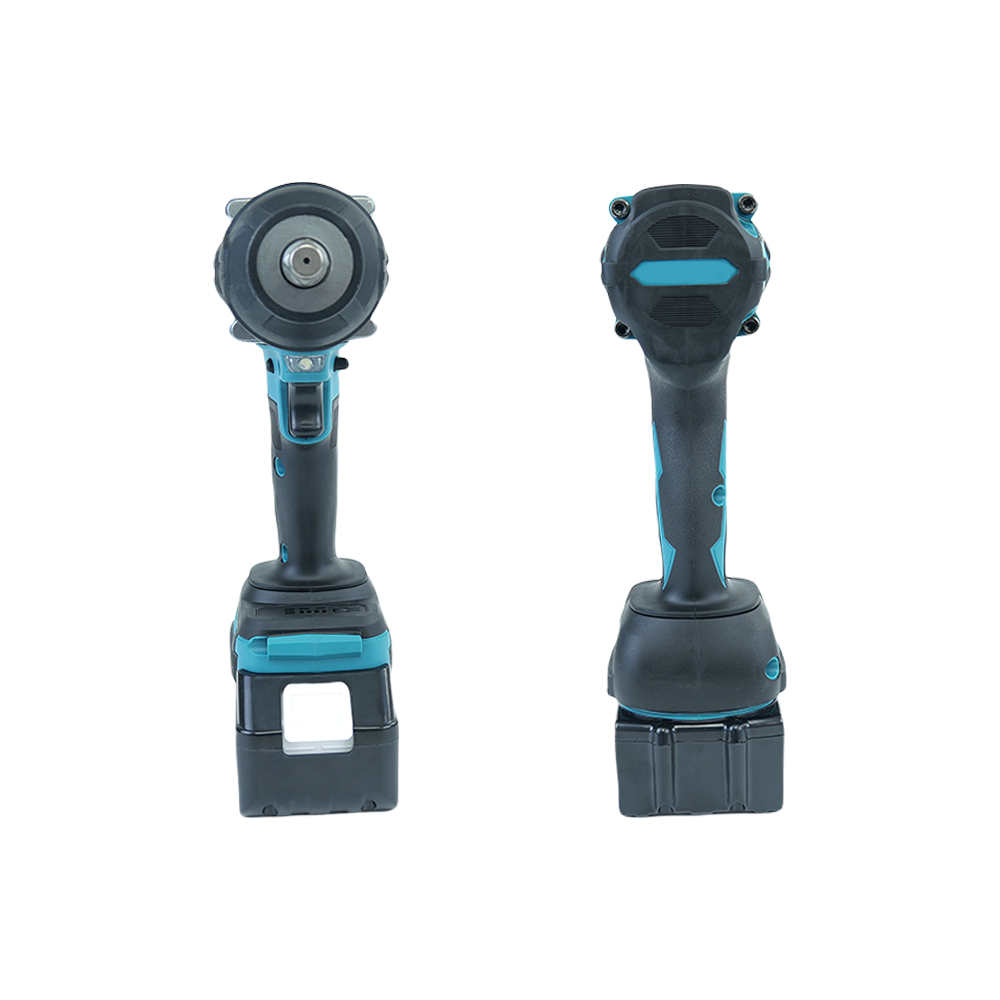 Cordless 21V Brushless Electric Impact Wrench Set with 1 Battery and Charger - Power Tools Wrenches Kit