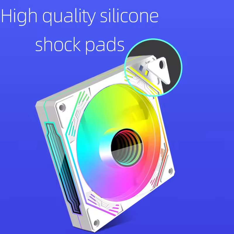 COOLMOON Infinity Mirror PWM 120MM Case Fan V12 High Quality Gaming PC ARGB Fan 5V 3PIN SYNC In Stock Computer Fan