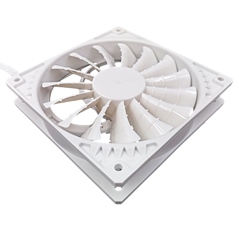 Speedy F140 14014025mm 15-Blade Radiator Fan with Large Air Volume and Low Noise for Computer Case