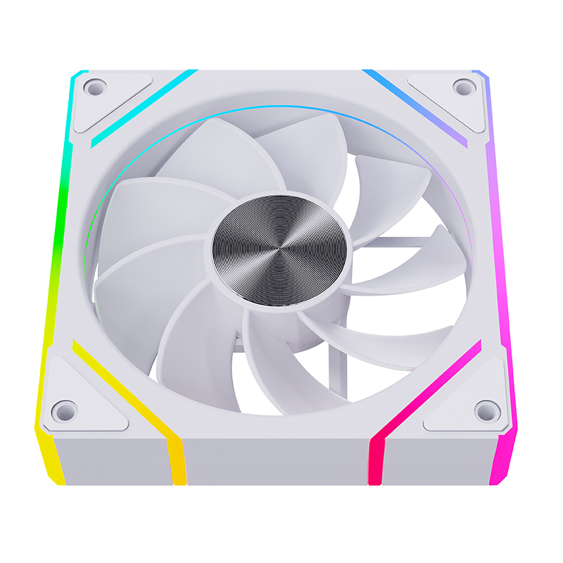 SNOWMAN Computer Fans Cooler 120mm Computer CPU Case Fan Silent Plastic Heatsink Materia