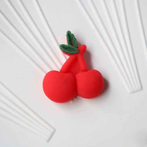 Win-top cheap price mat effect artificial fruit vegetable shape flat back resin cabochon for hair pin
