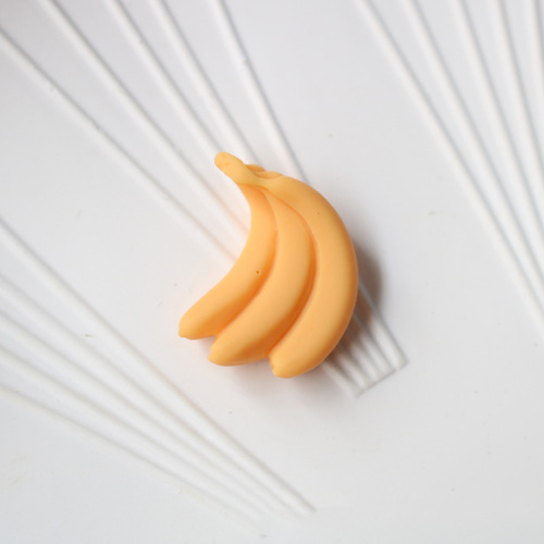 Win-top cheap price mat effect artificial fruit vegetable shape flat back resin cabochon for hair pin