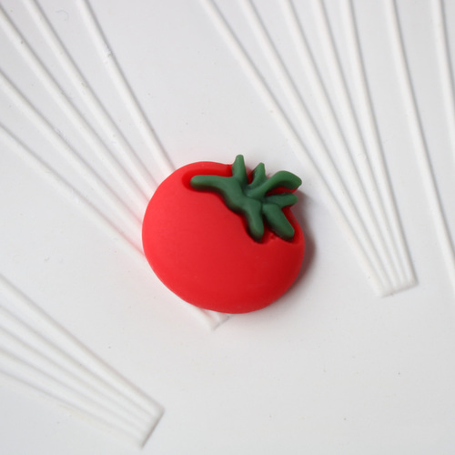Win-top cheap price mat effect artificial fruit vegetable shape flat back resin cabochon for hair pin