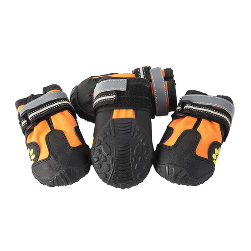 high quality cute silicon paw raining big waterproof small pet dog shoes