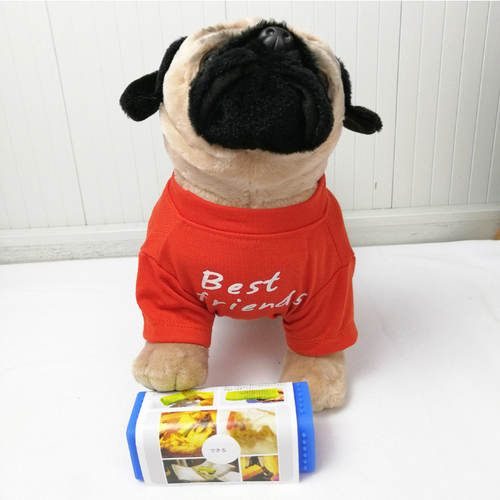 Pet Apparel Breathable Cotton Round Neck Pullover Dog Winter T Shirt with Charm