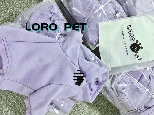  Cotton  Dog Clothes Colorful Blank Dog Hoodie Sweater