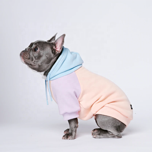  Cotton  Dog Clothes Colorful Blank Dog Hoodie Sweater