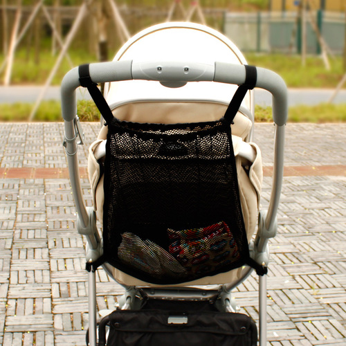 Universal Portable Waterproof Hanging Baby diaper bag with Cup bottle holder Large Capacity Baby Stroller Organizer Bag