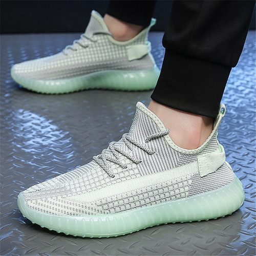 Hot sale products Yeyzi 350 V2 Men sneakers casual trendy fly woven couple high quality running sports walking style sho