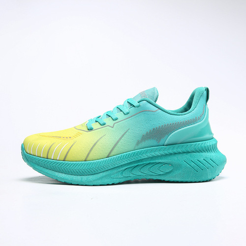 2023 New Breathable Elevated Sports Shoes Couples' Leisure Shock Absorbing Lightweight Fitness Running Shoes Trend