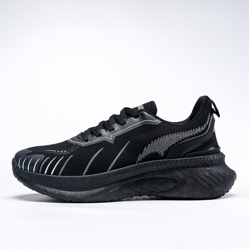 2023 New Breathable Elevated Sports Shoes Couples' Leisure Shock Absorbing Lightweight Fitness Running Shoes Trend