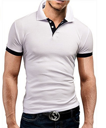Conyson Summer  High Quality Business Oversized Designer Plain Brand Luxury T-shirt Fashion Summer Polo Men Printe