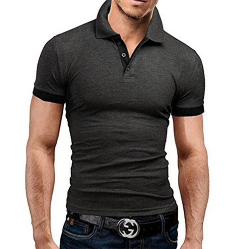Conyson Summer  High Quality Business Oversized Designer Plain Brand Luxury T-shirt Fashion Summer Polo Men Printe