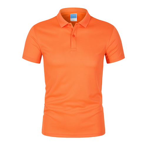 High Quality  Price Men's  Polo Shirt Solid Patch Color Fashion Casual Quick Dry Fit Mesh Polo Shirt