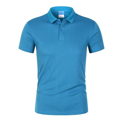 High Quality  Price Men's  Polo Shirt Solid Patch Color Fashion Casual Quick Dry Fit Mesh Polo Shirt