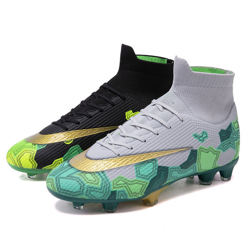  Superfly Football Boots Men Sports Cleats Soccer Shoes AG Kids Trainers Sneakers High Top Sock Athletic foot ball Sh