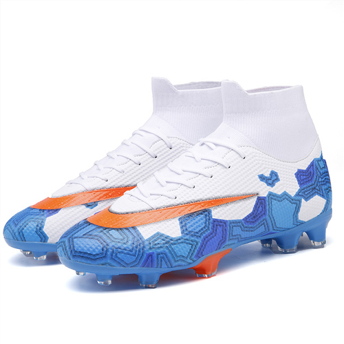  Superfly Football Boots Men Sports Cleats Soccer Shoes AG Kids Trainers Sneakers High Top Sock Athletic foot ball Sh