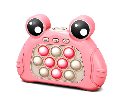 Quick push Game Electronic Pop Light Up Electronic Game Popping Sensory Fidget Toys Puzzle Fidget Game Toys For Kids