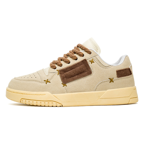  Mens Sneakers   unisex basketball style Casual sport man beige Footwear shoes ized