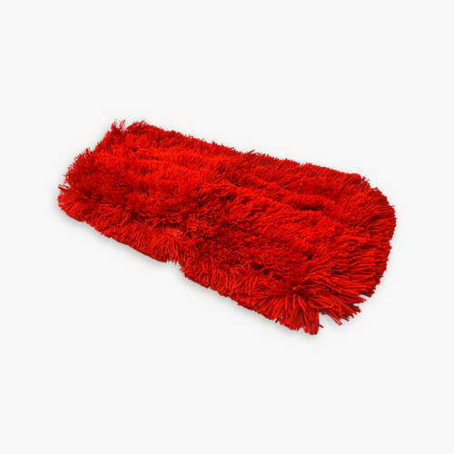 Acrylic Dust Mop Red Color made of Herringbone Cotton Back Suitable for Tiles Great Quality Dust Cleaner  Suppl