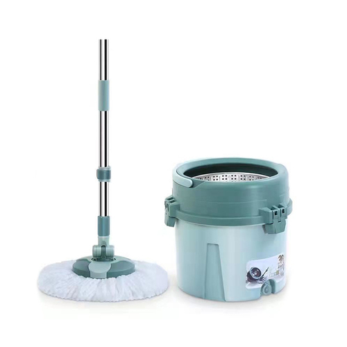 Magic 360 Round Cleaning Spinning Mop Height Adjustable Round Swift Microfiber Mop 