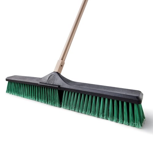 Garden 60cm heavy duty push broom floor and cleaning sweeping scrub brush Outdoor Stiff Sweeping Magic Brooms with long 