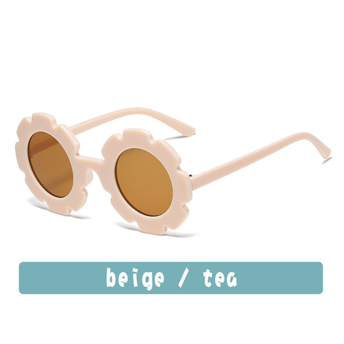 2022 Kids Sunglasses Children Round Sun Flower Sunglasses Multi Color Girls Boys Baby Shades Glasses UV400 Outdoor