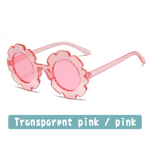2022 Kids Sunglasses Children Round Sun Flower Sunglasses Multi Color Girls Boys Baby Shades Glasses UV400 Outdoor