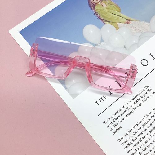 2023 New style children's sunglasses trendy glasses boy's and girl's personality square kids glasses DJ-3802