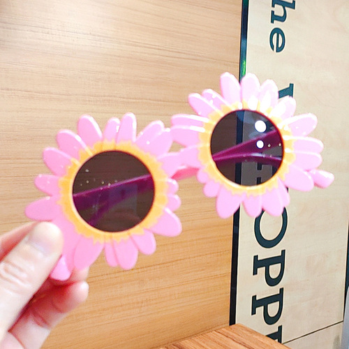 BELLEWORLD summer fashion flower strawberry colorful round sun glasses plastic shades 17colors kids sunglasses for boys 