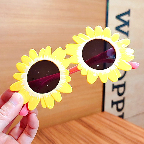 BELLEWORLD summer fashion flower strawberry colorful round sun glasses plastic shades 17colors kids sunglasses for boys 