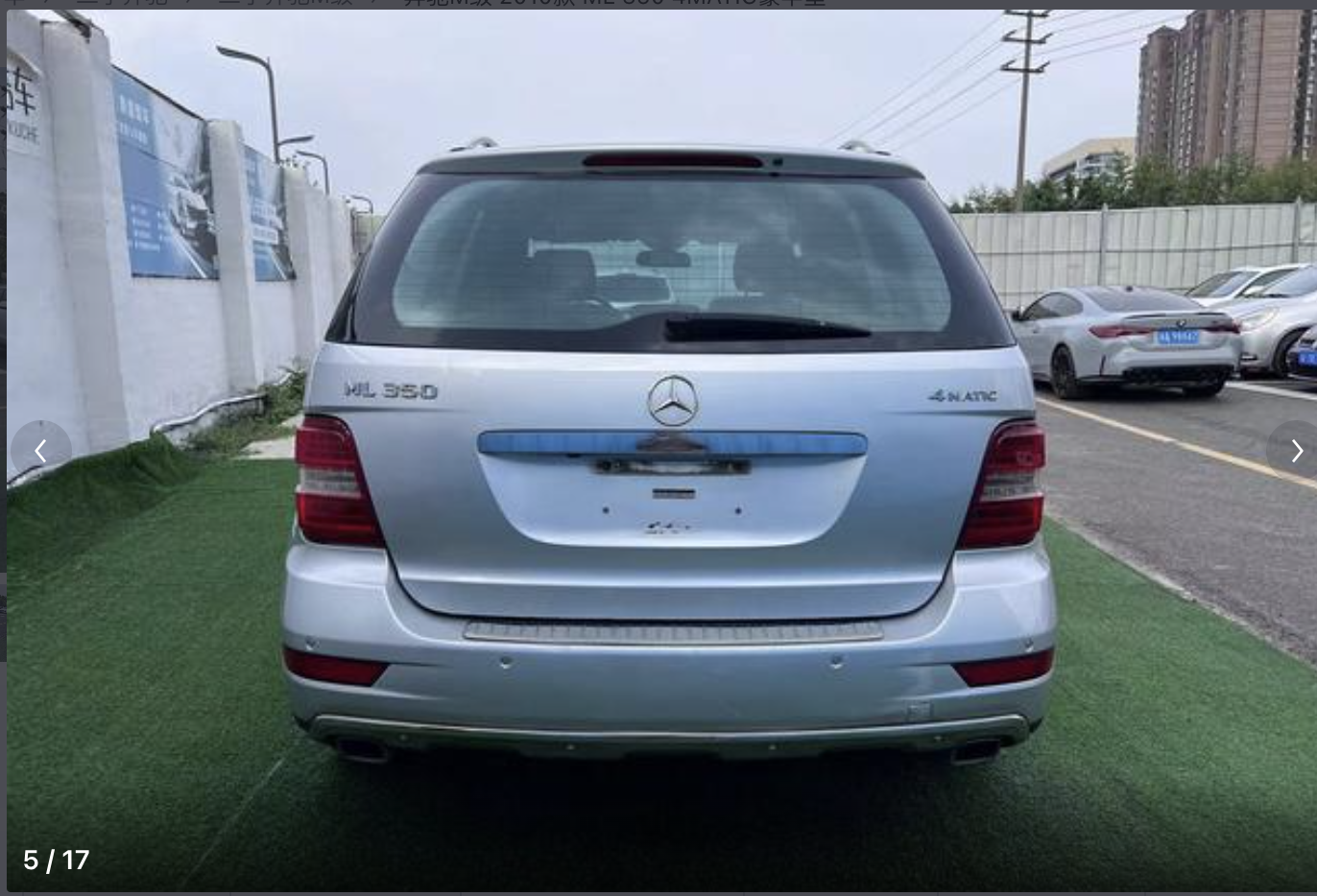Best Price Fairly Used Mercedes Benz ML350 Turbo Leather Dark ACC SUV for Sale