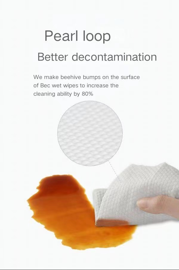 Baby Hand Mouth Special Baby Neonatal 80 Pullout Cover Cleaning Thickened Wet Tissue