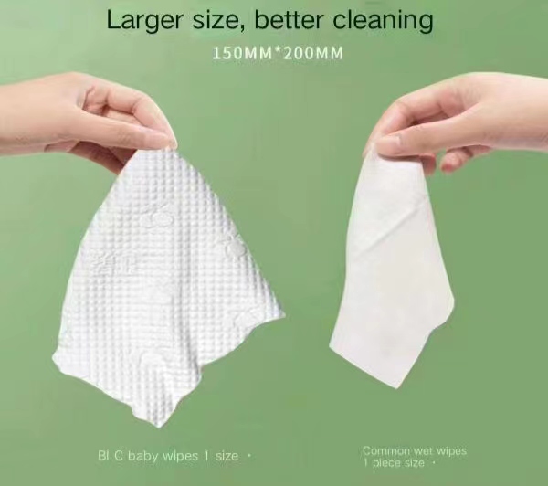 10 Pieces Portable Small Packaging mini Towel Cleaning Disposable Children's Wet Tissue Small Bag