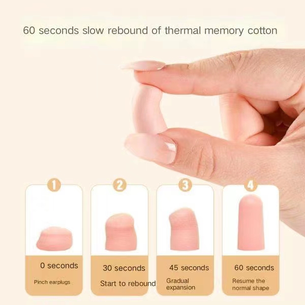 Soft Foam Earplugs, 30 Pair - 33dB Highest NRR, Comfortable Ear Plugs for Sleeping, Snoring, Travel,  Studying,etc