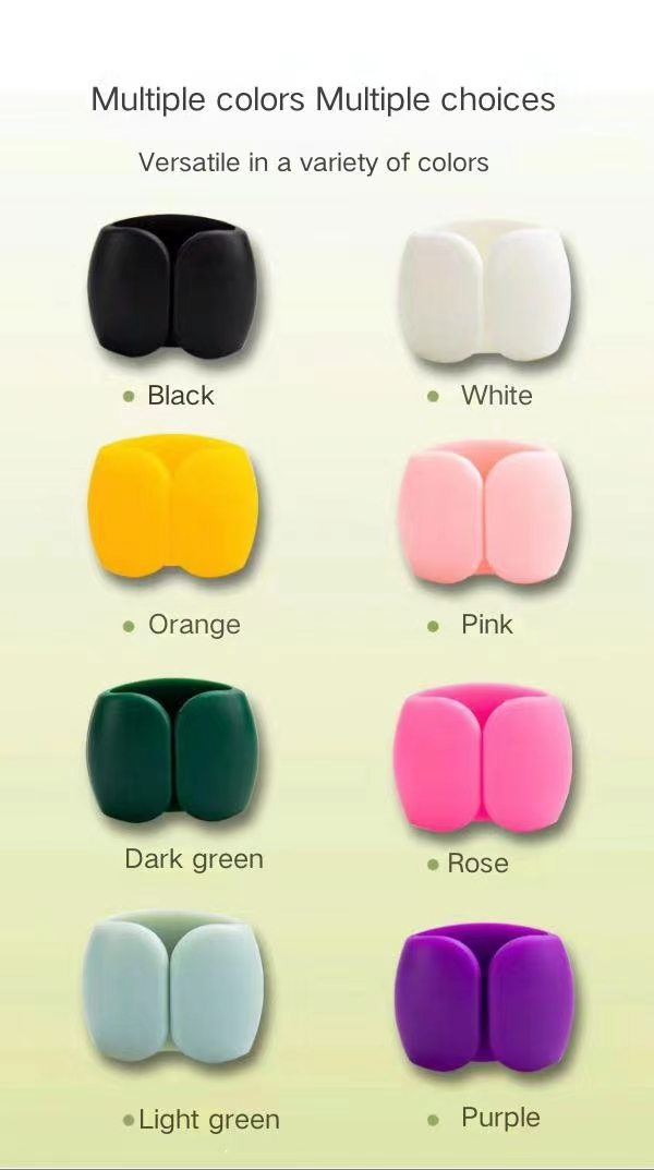 16pcs Travel Data Cable Collection Buckle Headphone Charging Cable Finishing Winding Storage Buckle 