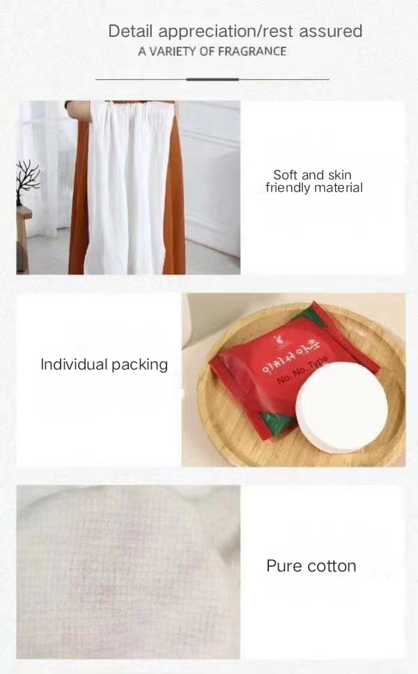 6PCS Disposable Compression Bath Towel, Travel Bath Towel, Convenient to Carry Pure Cotton Bath Towel 55×27.6 inch
