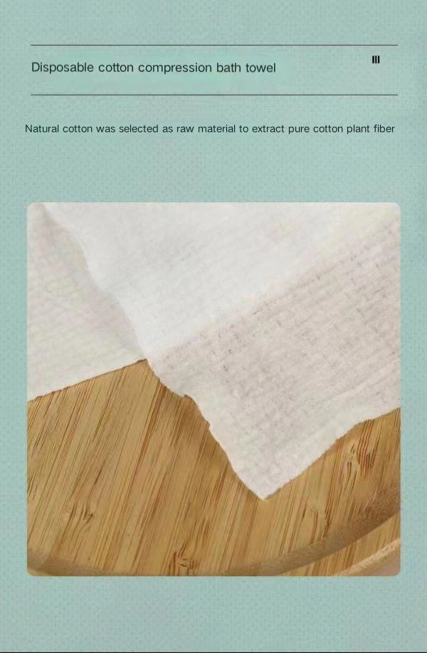 6PCS Disposable Compression Bath Towel, Travel Bath Towel, Convenient to Carry Pure Cotton Bath Towel 55×27.6 inch